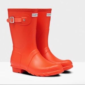Hunter Original short matte Rain boots